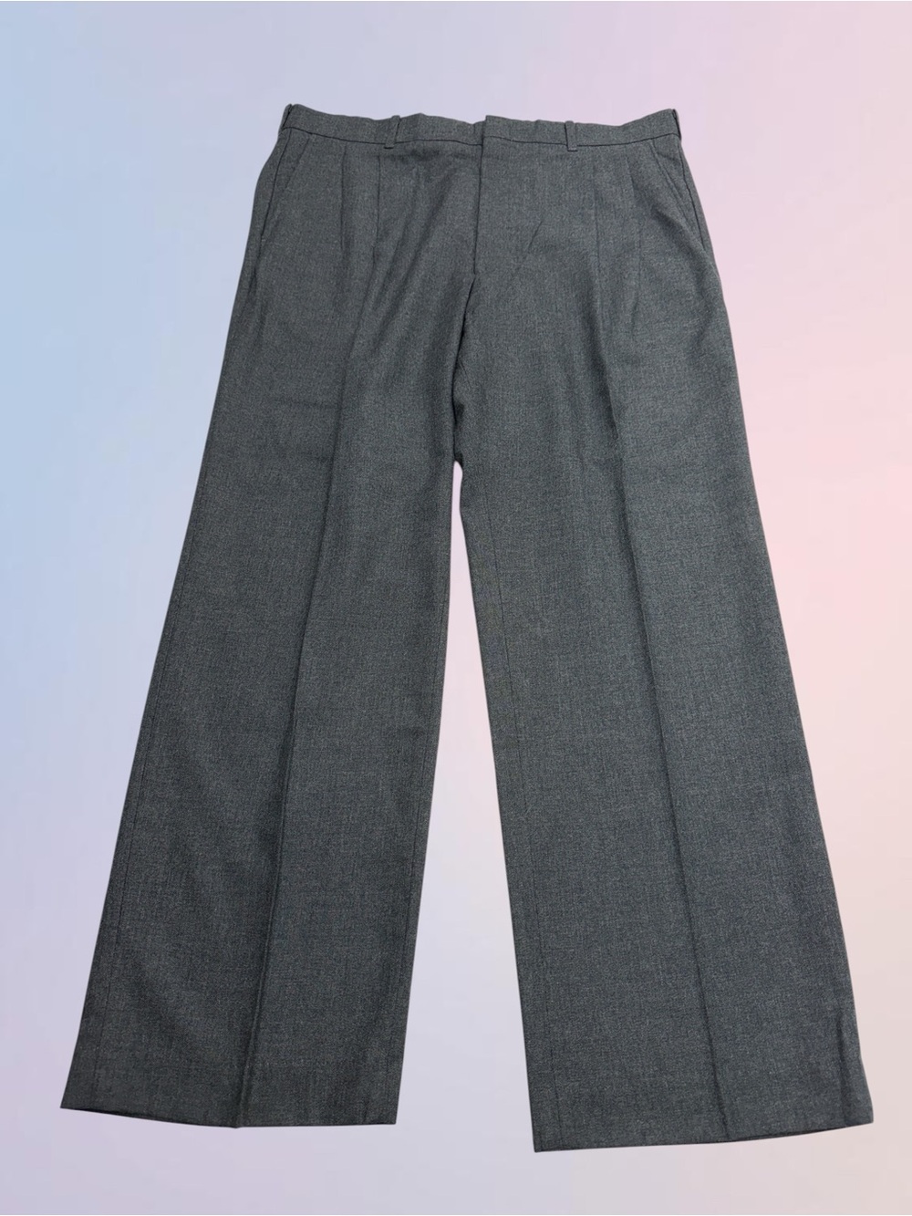 IRVINE PARK Men’s 38 x 30 Gray Pleated Dress Pant NEW